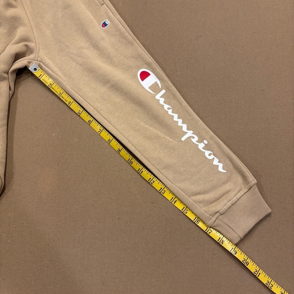 Champion Boy’s Heritage Graphic Joggers/Sweatpants Khaki/Tan With Logo Size 6 - Picture 10 of 10